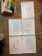 WIJCK circuit posters (ingelijst), Verzamelen, Ophalen of Verzenden, Auto's