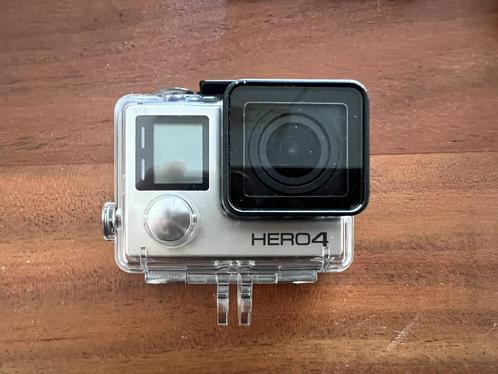 GoPro hero 4 silver + accessoires, Audio, Tv en Foto, Actiecamera's, Gebruikt, GoPro, Ophalen