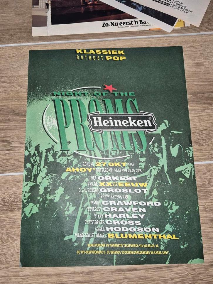 Oude tijdschrift reclames biermerken uit 1987, Verzamelen, Biermerken, Ophalen of Verzenden
