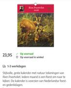 Rien Poortvliet kalender, Ophalen, Maandkalender, Nieuw