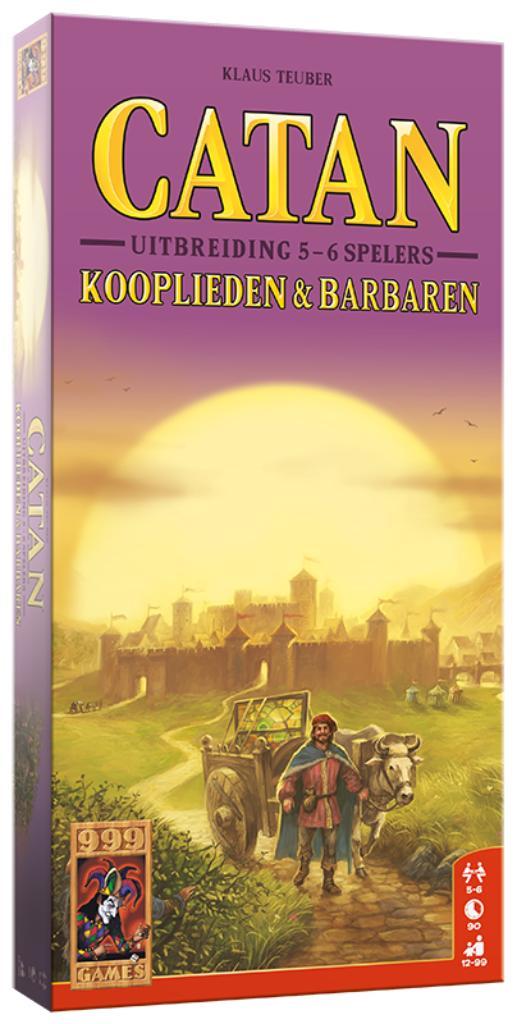 Catan Uitbreiding Kooplieden & Barbaren 5/6 Spelers Bordspel, Hobby en Vrije tijd, Gezelschapsspellen | Bordspellen, Nieuw, Een of twee spelers