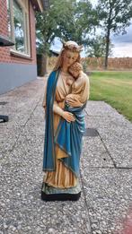 Antiek Mariabeeld met Kindje Jezus, Ophalen