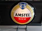 Amstel Bier Lichtbak Gevellamp 80 cm, Verzamelen, Ophalen, Zo goed als nieuw, Reclamebord, Plaat of Schild, Amstel