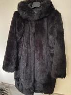 Te koop faux  fur jas Monki, Kleding | Dames, Jassen | Winter, Ophalen of Verzenden, Maat 36 (S), Zwart