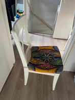 4 IKEA eetkamerstoelen, Ophalen, Gebruikt, Wit, Vier