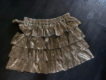 Gouden rokje maat XL beschikbaar voor biedingen