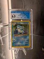 Blastoise Pokemon Kaart CGC 6.5, Ophalen of Verzenden, Zo goed als nieuw, Losse kaart, Foil