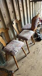 Antieke duitse stoelen, Huis en Inrichting, Ophalen, Hout, Gebruikt, Drie
