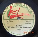 78toerenplaat Afrikaanse Volksmuziek, Verzenden, Zo goed als nieuw, Overige formaten, Overige soorten