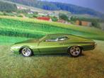 1972 Ford Gran Torino - Hotwheels 2011 groenmetallic, Gebruikt, Ophalen of Verzenden, Auto