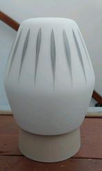 Vintage jaren melkglas  en bakeliet 50 plafondlamp, Ophalen of Verzenden, Gebruikt, Glas, Jaren 50