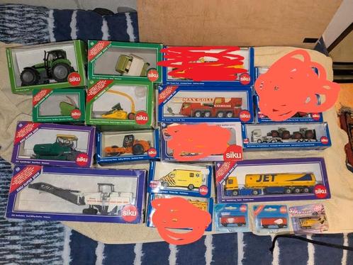 Collectie van 14 modellen Siku, Hobby en Vrije tijd, Modelauto's | 1:50, Zo goed als nieuw, Overige typen, SIKU, Ophalen of Verzenden
