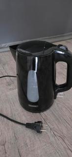 Zwarte Waterkoker - Bourgini, Witgoed en Apparatuur, Waterkokers, 1 tot 2 liter, Ophalen, Gebruikt, Draadloos