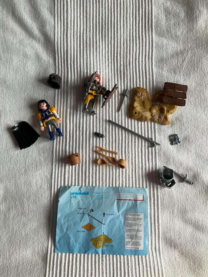 Playmobil Ridder en Gevangene Set 3328, Kinderen en Baby's, Speelgoed | Playmobil, Complete set, Ophalen of Verzenden