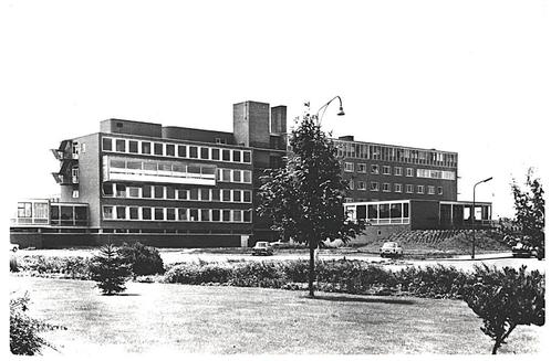 958276	Goes	jr 60 70  Ziekenhuis Wederopbouw	Prot Chr Streek, Verzamelen, Ansichtkaarten | Nederland, Gelopen, Zeeland, 1960 tot 1980