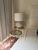 2x lamp en 2x set bijzet tafeltje, Huis en Inrichting, Lampen | Tafellampen, Ophalen, Zo goed als nieuw, Minder dan 50 cm