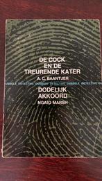 De cock en de treurende kater/ dodelijke akkoord, Ophalen of Verzenden, Gelezen