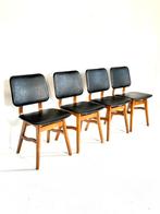 Vintage eetkamerstoelen, Ophalen of Verzenden, Zo goed als nieuw, Vier