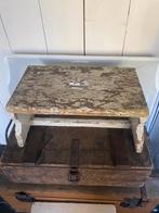 Mooi oud sleets opstapje, Antiek en Kunst, Ophalen of Verzenden