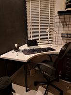 Net hoek bureau, Huis en Inrichting, Bureaus, Ophalen, Zo goed als nieuw
