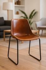 Laatste lederen stoel, Huis en Inrichting, Ophalen, Gebruikt, Bruin, Ut