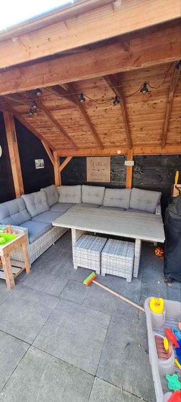 Mooie loungeset voor de tuin of veranda! beschikbaar voor biedingen