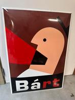Emaille bord Bart door Stan Gubbels, Ophalen of Verzenden, Zo goed als nieuw, Reclamebord