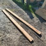 8 balken van ong 3 meter lang. 15 x 5 en ander hout, Ophalen, Zo goed als nieuw, Balk, Vuren