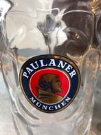 Bier pul Paulaner München glas €9,50, Verzamelen, Biermerken, Overige merken, Glas of Glazen, Gebruikt, Ophalen of Verzenden