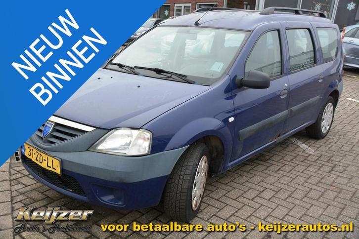 Dacia Logan MCV 1.4 Ambiance, Auto's, Dacia, Te koop, Logan MCV, ABS, Airbags, Airconditioning, Alarm, Centrale vergrendeling