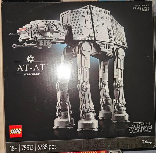 Lego 75313 Star Wars AT-AT UCS + battlebacks (optioneel), Kinderen en Baby's, Speelgoed | Duplo en Lego, Zo goed als nieuw, Ophalen