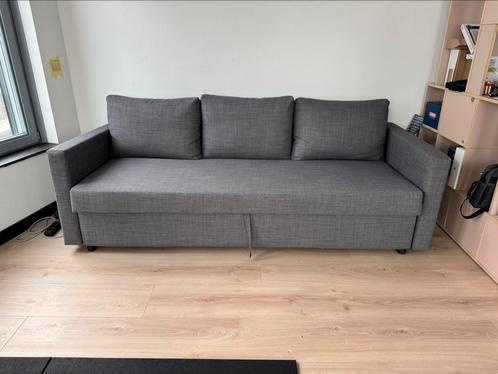 Sofa bed IKEA - 3-seat - Amsterdam, Huis en Inrichting, Slaapkamer | Slaapbanken, Zo goed als nieuw, 220 cm, Tweepersoons, Grijs