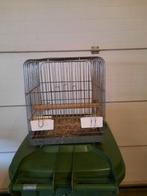Papegaaien kooitje, Dieren en Toebehoren, Vogels | Hokken en Kooien, Ophalen of Verzenden, Gebruikt, Metaal, Vogelkooi