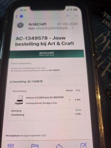 nieuwe robot stofzuiger ook met dweil functie en  garantie beschikbaar voor biedingen