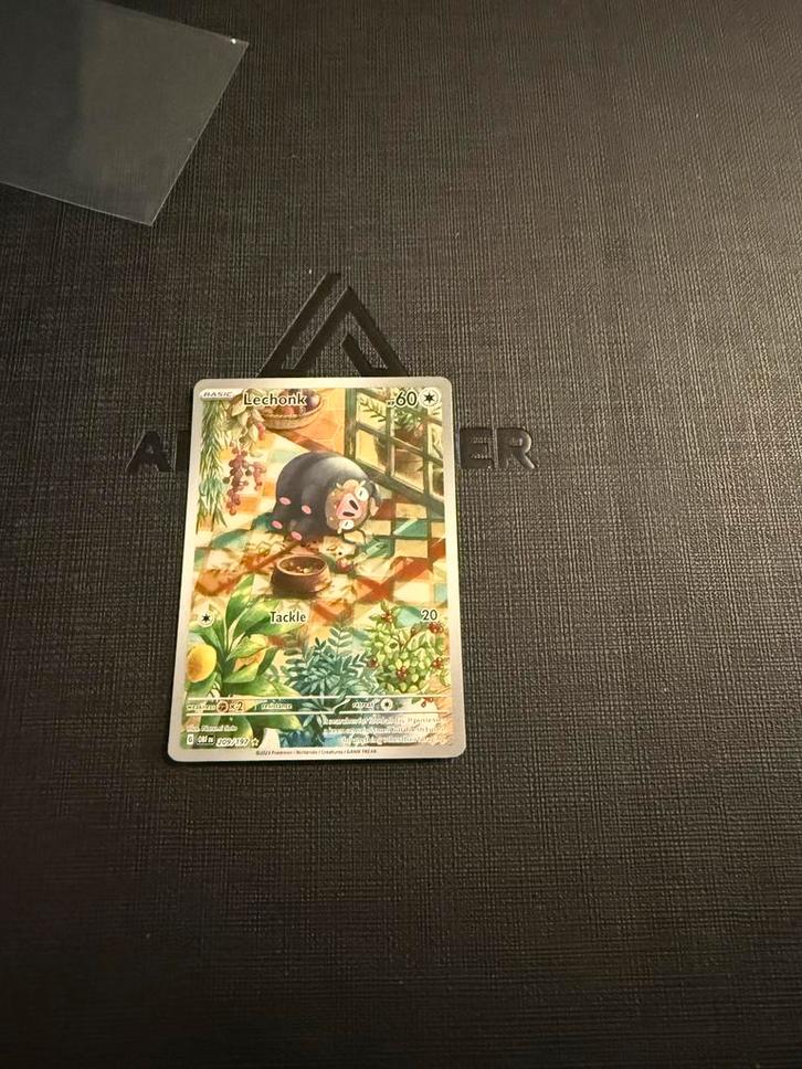 Leechonk 209/197 Full Art NM, Hobby en Vrije tijd, Verzamelkaartspellen | Pokémon, Zo goed als nieuw, Losse kaart, Ophalen of Verzenden