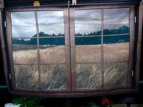 MOOI GROOT CANVAS / LINNEN ? WANDKLEED,, Huis en Inrichting, Woonaccessoires | Wanddecoraties, Nieuw, Ophalen of Verzenden