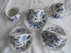 BLUE DANUBE SERVIES 3 kop en schotels kannetje suikerpot, Ophalen of Verzenden