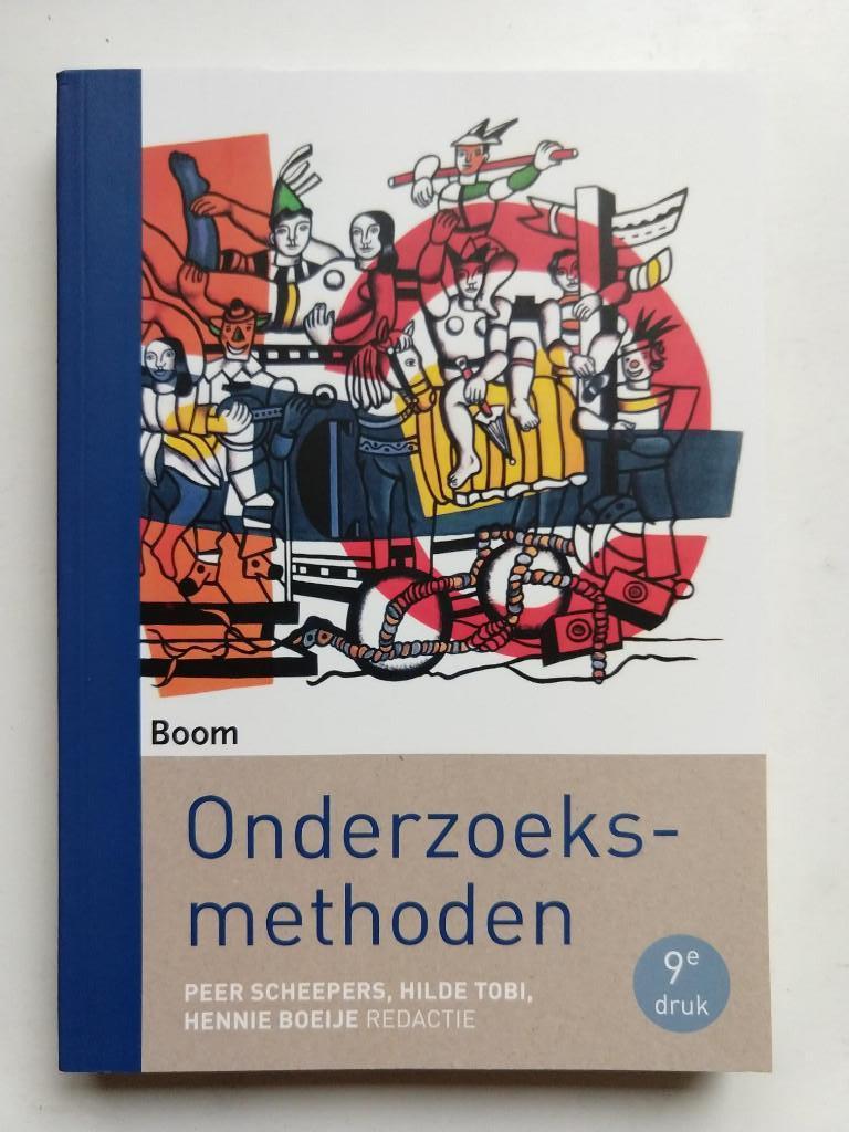 Onderzoeksmethoden - Peer Scheepers e.a. - nieuwstaat, Zo goed als nieuw, Peer Scheepers e.a., Beta, HBO