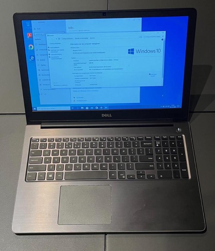 Dell Vostro laptop (i5-7200/8Gb/256Gb/15,6inch), Computers en Software, Windows Laptops, Gebruikt, 15 inch, 2 tot 3 Ghz, 8 GB