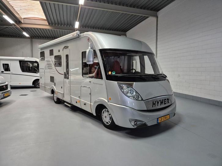 Hymer B674 SL Nieuwstaat enkele bedden, Caravans en Kamperen, Campers, Bedrijf, tot en met 4, Integraal, Hymer, Fiat, Diesel, Handgeschakeld