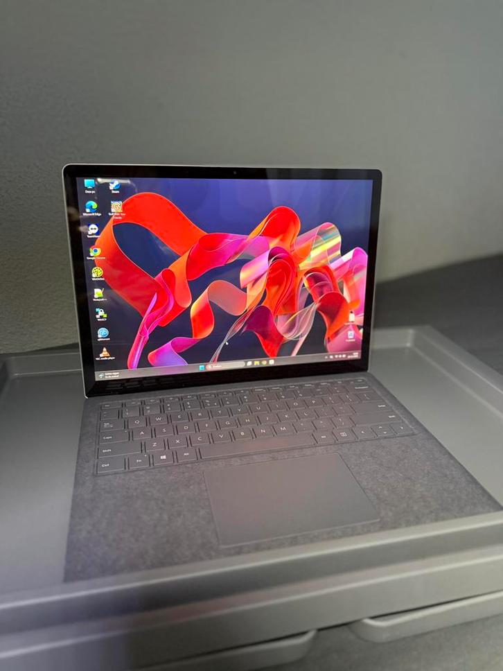 Surface Laptop 3, 13,5’ Touch i5 1035G7, 8GB, 128GB Zilver, Computers en Software, Windows Laptops, Zo goed als nieuw, 13 inch