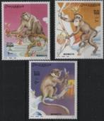 SOMALIË 3 - Dieren: zoogdieren (apen), Ophalen of Verzenden, Postfris, Dier of Natuur