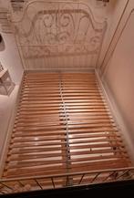 Meidenbed 140x200 - Al gedemonteerd - Amstelveen, Gebruikt, Wit, Romantisch, Twijfelaar