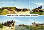 Ameland - De reddingsboot in actie - 6 afb - 1982 gelopen, Verzamelen, Gelopen, Ophalen of Verzenden, Waddeneilanden, 1980 tot heden