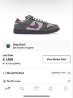 Nike dunk purple pigeon, supreme bape palace, Kleding | Heren, Ophalen of Verzenden, Zo goed als nieuw, Sneakers of Gympen, Nike