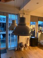 Industriële hanglampen, Huis en Inrichting, Lampen | Hanglampen, Ophalen, Gebruikt, Glas, Minder dan 50 cm