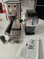 WMF Lumero pistonmachine en bijbehoren koffiemolen., Witgoed en Apparatuur, Koffiezetapparaten, Gebruikt, Verzenden, Espresso apparaat