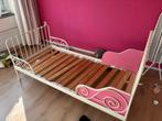Meegroei bed ikea met meegroei matras., Kinderen en Baby's, Kinderkamer | Bedden, Ophalen, 70 tot 85 cm, Zo goed als nieuw, Matras
