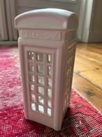 Waxinelichthouder/witte telefooncel :-), Overige materialen, Wit, Ophalen of Verzenden, Zo goed als nieuw