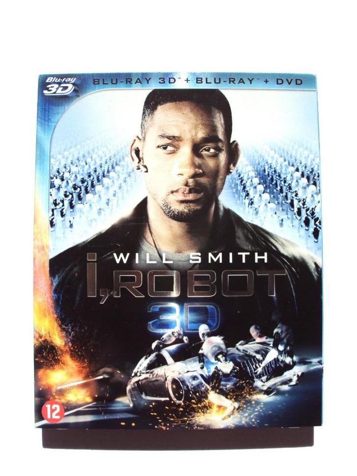 I Robot 3D + 2D (2 disc), Cd's en Dvd's, Blu-ray, Zo goed als nieuw, Actie, 3D, Ophalen of Verzenden